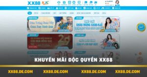 Khuyến mãi độc quyền xx88